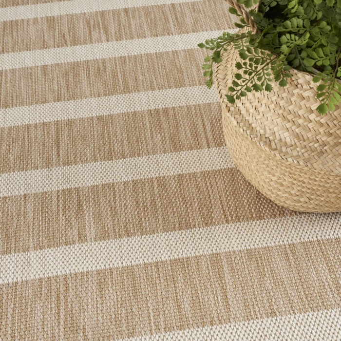 Nourison Positano Beige Ivory POS03 12ft. Square Rug