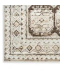 Nourison Dekor Ivory Brown DEK01 5 ft. 3 in. X 7 ft. Rect. Rug