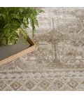 Nourison Dekor Ivory Taupe DEK01 5 ft. 3 in. X 7 ft. Rect. Rug