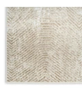 Nourison Dekor Ivory Taupe DEK04 4 ft. X 6 ft. Rect. Rug