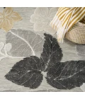 Nourison Home Suncoast Grey SNC01 7ft.10in. x 9ft.10in. Rect. Rug