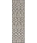Nourison Positano Charcoal POS02 2ft.2in. x 8ft. Rect. Rug