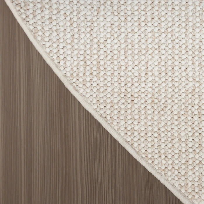 Nourison Natural Texture Ivory Beige NTX01 8ft. Round Rug