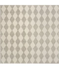 Nourison Positano Light Grey POS04 12ft. Square Rug