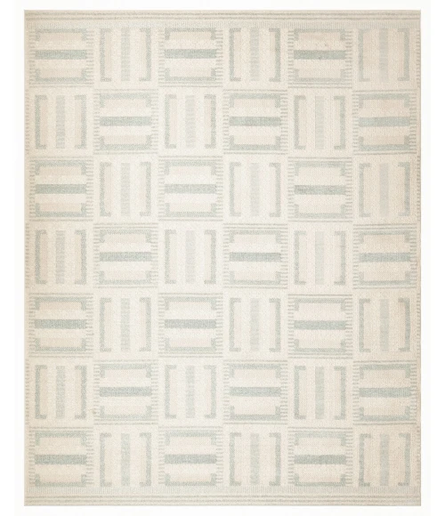 Nourison Nordic Ivory Blue NRC11 8 ft. X 10 ft. Rect. Rug
