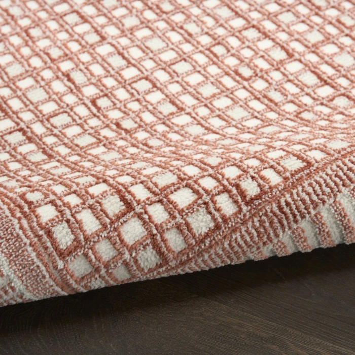 Nourison Nordic Brick Ivory NRC03 10ft. x 14ft. Rect. Rug