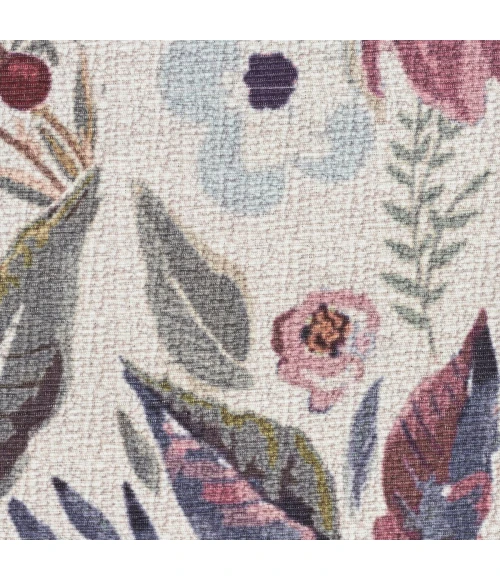 Nourison Nourison Washables Ivory Pink NWB01 2 ft. X 3 ft. Rect. Rug