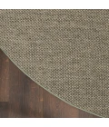 Nourison Tulum Olive TLM03 8 ft. X Round Rug