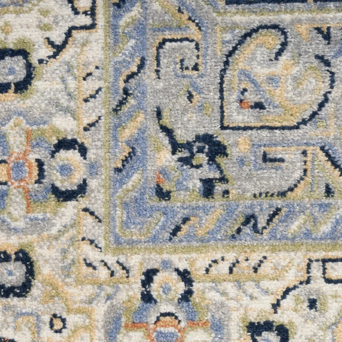 Nourison Nourison Essentials Persian Blue NRE07 2 ft. 2 in. X 10 ft. Rect. Rug