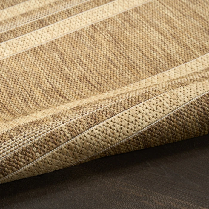 Nourison Home Horizon Indoor/Outdoor Tan HOZ05 10ft. x 14ft. Rect. Rug