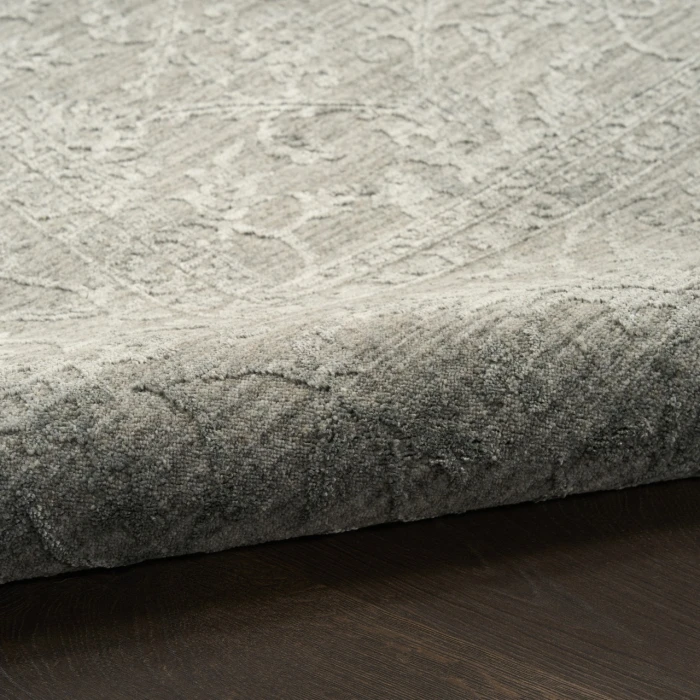 Nourison Home Moonlit Grey MLI03 5ft.3in. x 7ft.6in. Rect. Rug