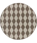 Nourison Positano Natural POS04 8 ft. X Round Rug