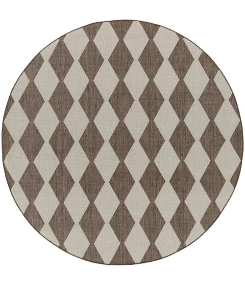 Nourison Positano Natural POS04 8 ft. X Round Rug