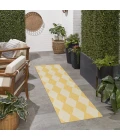 Nourison Positano Yellow POS04 2ft.2in. x 12ft. Rect. Rug