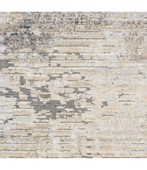Nourison Abstract Hues Beige Grey ABH01 5ft.3in. x 7ft.6in. Rect. Rug