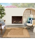 Nourison Horizon Indoor/Outdoor Natural HOZ03 5 ft. X 7 ft. Rect. Rug