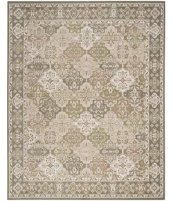 Nourison Home Grafix GRF31 Green 3 ft. 9 in. X 5 ft. 9 in. Area Rug