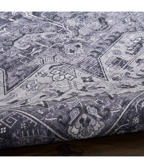 Nourison Nourison Washables Charcoal Grey NWB15 4 ft. X 6 ft. Rect. Rug