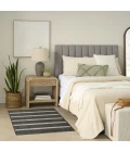 Nourison Positano Black Ivory POS03 3ft. x 5ft. Rect. Rug