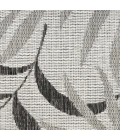 Nourison Garden Oasis Grey GOA01 2 ft. X 8 ft. Rect. Rug