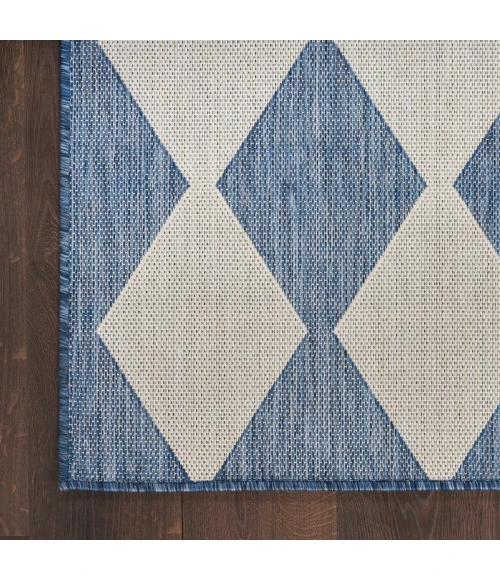 Nourison Positano Navy Blue POS04 2 ft. X 6 ft. Rect. Rug