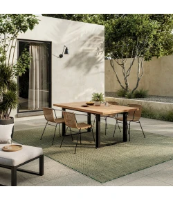 Nourison Home Horizon Indoor/Outdoor HOZ02 Green 8 ft. X 10 ft. Area Rug