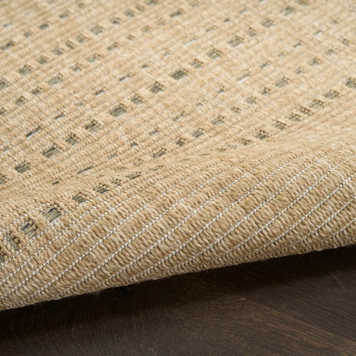Nourison Tulum Taupe TLM01 2 ft. 2 in. X 10 ft. Rect. Rug