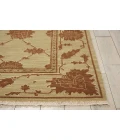 Nourison Home Silk Pointe Gold SKP1 7ft.10in. x 9ft.10in. Rect. Rug