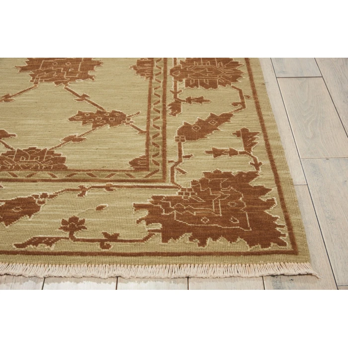 Nourison Home Silk Pointe Gold SKP1 7ft.10in. x 9ft.10in. Rect. Rug