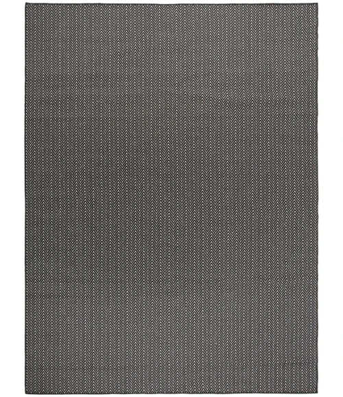 Nourison Horizon Indoor/Outdoor Black HOZ02 9 ft. X 12 ft. Rect. Rug