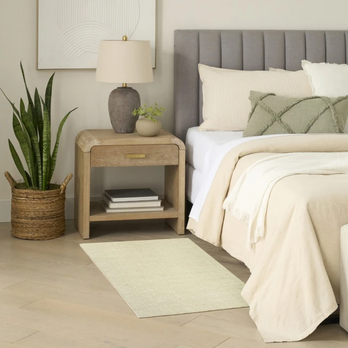 Nourison Strata Ivory SSS01 2ft. x 3ft. Rect. Rug