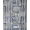 Nourison Home Grafix Blue GRF42 7ft.10in. x 9ft.10in. Rect. Rug