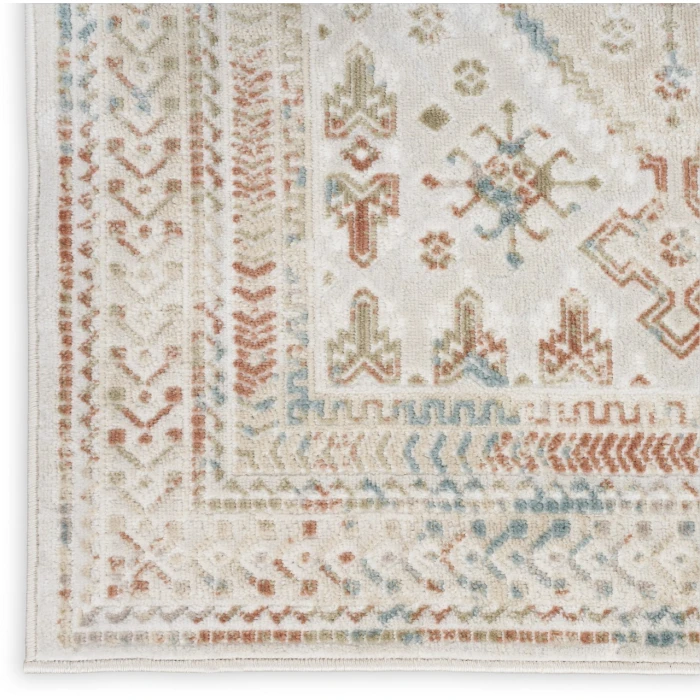 Nourison Thalia Beige Multicolor THL04 4ft. x 6ft. Rect. Rug