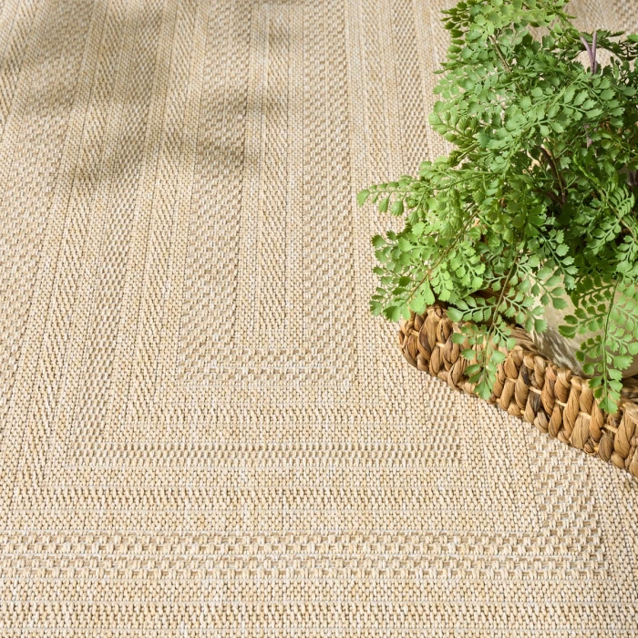 Nourison Tulum Cream TLM04 10 ft. X 14 ft. Rect. Rug