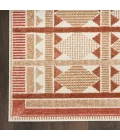 Nourison Nordic Rust NRC06 4 ft. X 6 ft. Rect. Rug