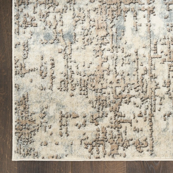 Nourison Quarry Ivory Beige QUA17 8 ft. X 10 ft. Rect. Rug