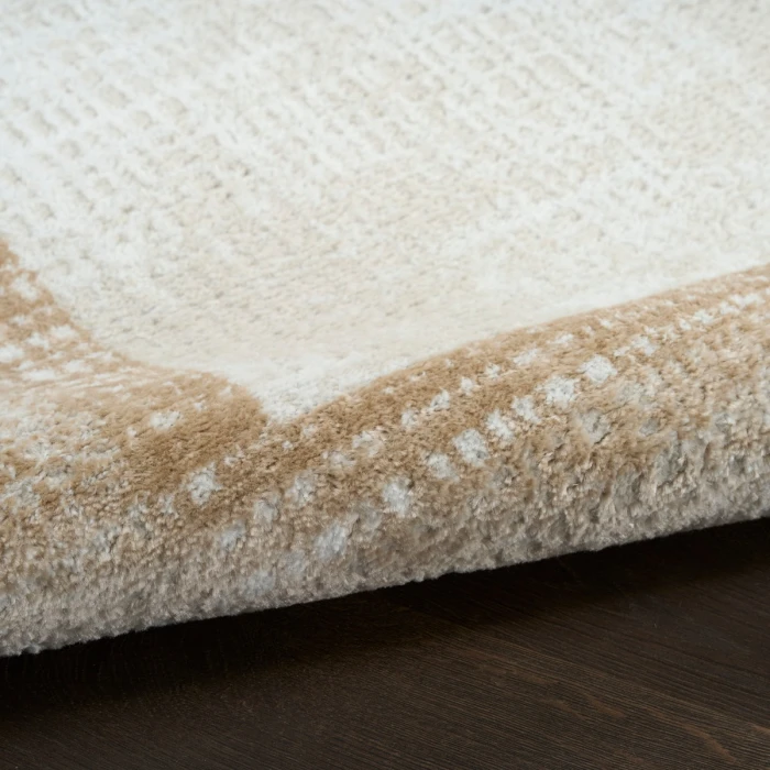 Nourison Dekor Ivory Beige DEK06 4 ft. X 6 ft. Rect. Rug