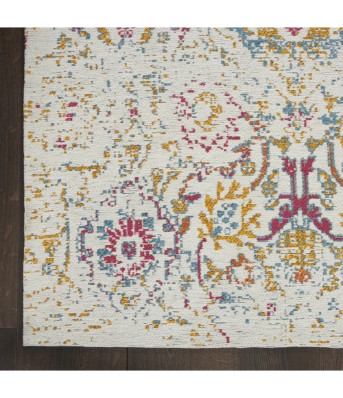 Nourison Home Damask Multicolored DAS06 8ft. x 10ft. Rect. Rug