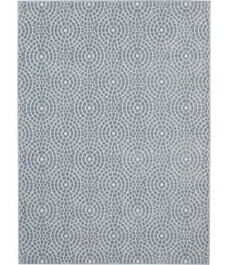 Nourison Urban Chic Light Blue URC04 5ft. 3in. x 7ft. 3in. Rect. Rug