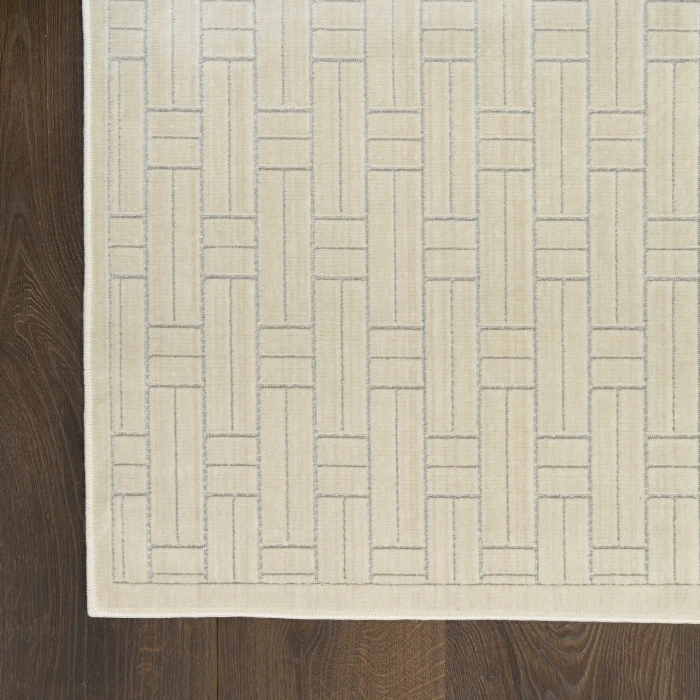 Nourison Home Washable Charm Cream / Ivory WCH02 2ft. x 6ft. Rect. Rug