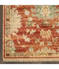 Nourison Home Antique Bloom Red ANB01 5ft.6in. x 8ft.6in. Rect. Rug