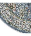 Nourison Home Ankara Global Blue ANR17 6ft. x Round Round Rug
