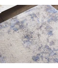 Nourison Home Silky Textures Blue SLY04 3ft.11in. x 5ft.11in. Rect. Rug