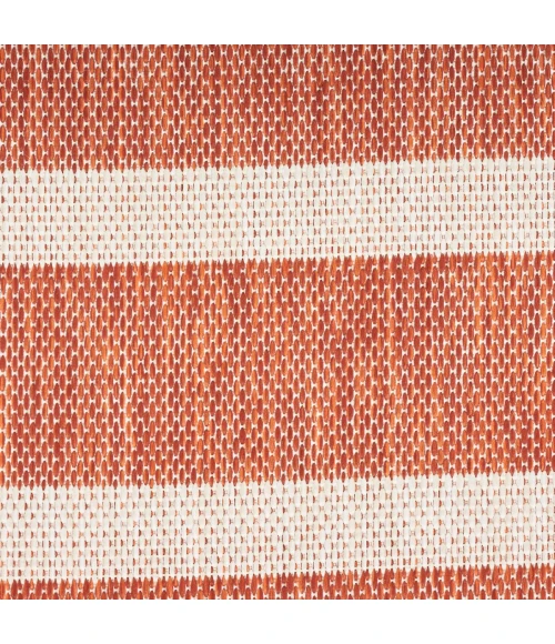 Nourison Positano Terracotta Ivory POS03 2 ft. X 6 ft. Rect. Rug