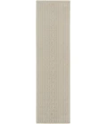 Nourison Home Washable Charm Grey WCH02 2ft. x 6ft. Rect. Rug