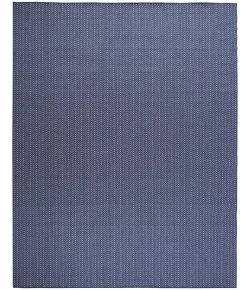 Nourison Home Horizon Indoor/Outdoor HOZ02 Navy 8 ft. X 10 ft. Area Rug
