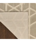 Nourison Washable Charm Silver Ivory WCH01 6 ft. X 9 ft. Rect. Rug