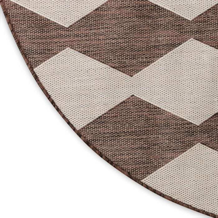 Nourison Positano Natural POS04 8 ft. X Round Rug