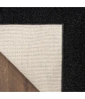 Nourison Pacific Shag Black PCS01 7 ft. 10 in. x 9 ft. 10 in. Rect. Rug