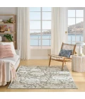 Nourison Aloha Ivory Sage ALH17 5 ft. 3 in. X 7 ft. 5 in. Rect. Rug